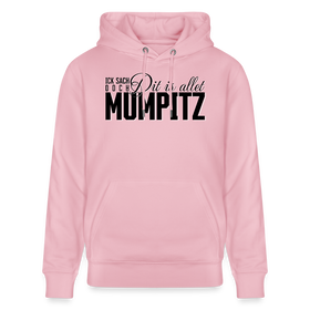MUMPITZ-Unisex Bio-Hoodie - Hellrosa