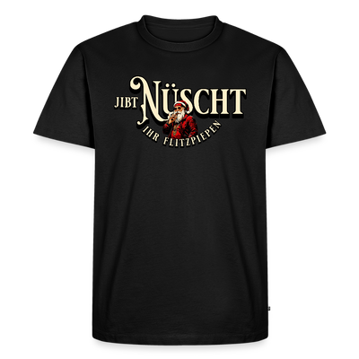 Weihnachten in Berlin 25-JIBT NÜSCHT-Männer Premium BIO T-Shirt - Schwarz