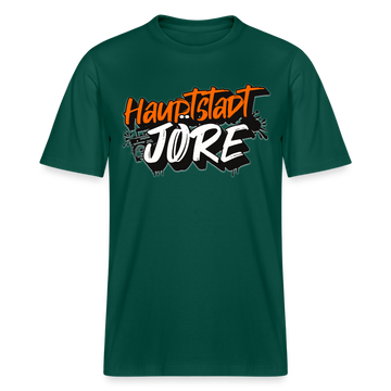 HAUPTSTADTJÖRE-Relaxed Fit Unisex Bio-T-Shirt - Forest