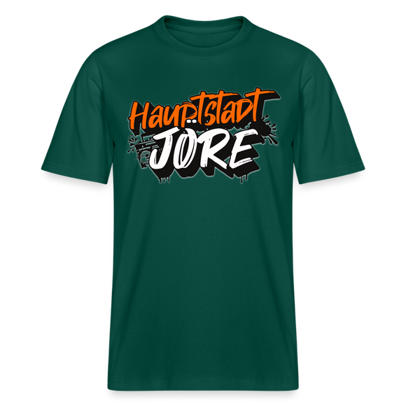 HAUPTSTADTJÖRE-Relaxed Fit Unisex Bio-T-Shirt - Forest