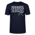 JEH MIR NICH UFFN SENKEL-Unisex T-Shirt BIO II - Navy