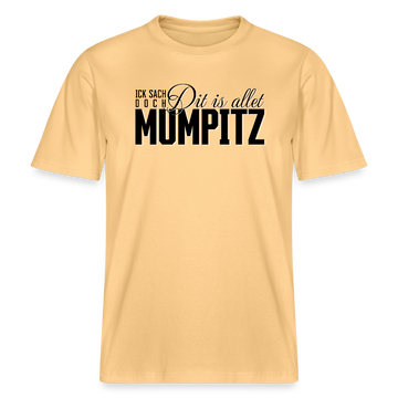 MUMPITZ-Relaxed Fit Unisex Bio-T-Shirt - Hellgelb