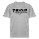 Berliner Begrüssung-TACHCHEN IHR FLITZPIEPEN- RELAXED FIT Unisex Organic T-Shirt - Grau meliert