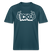ICKE- RELAXED FIT Unisex Organic T-Shirt mit echt Berliner Schnauze - Dunkles Petrol
