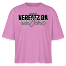 VERFATZ DA VOM JELÄNDE-Frauen Boxy Bio-T-Shirt - Pink