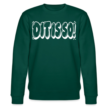 Berlin Sweater-DIT IS SO!-Unisex Bio-Sweatshirt - Forest