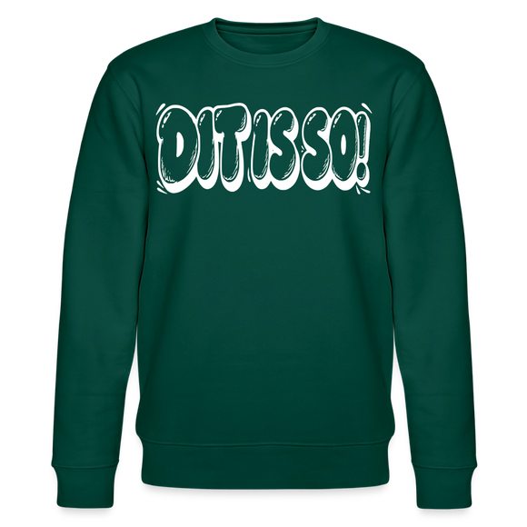 Berlin Sweater-DIT IS SO!-Unisex Bio-Sweatshirt - Forest