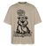 DU SCHNALLST JAR NÜSCHT-Oversized Unisex Bio T-Shirt - Steingrau
