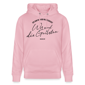 WIR SIND DIE GEILSTEN-Berlin26-Unisex Bio-Hoodie - Hellrosa