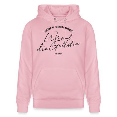 WIR SIND DIE GEILSTEN-Berlin26-Unisex Bio-Hoodie - Hellrosa