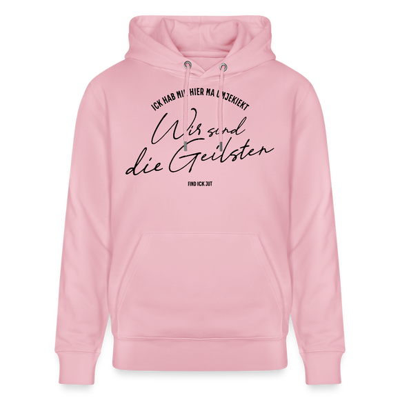 WIR SIND DIE GEILSTEN-Berlin26-Unisex Bio-Hoodie - Hellrosa