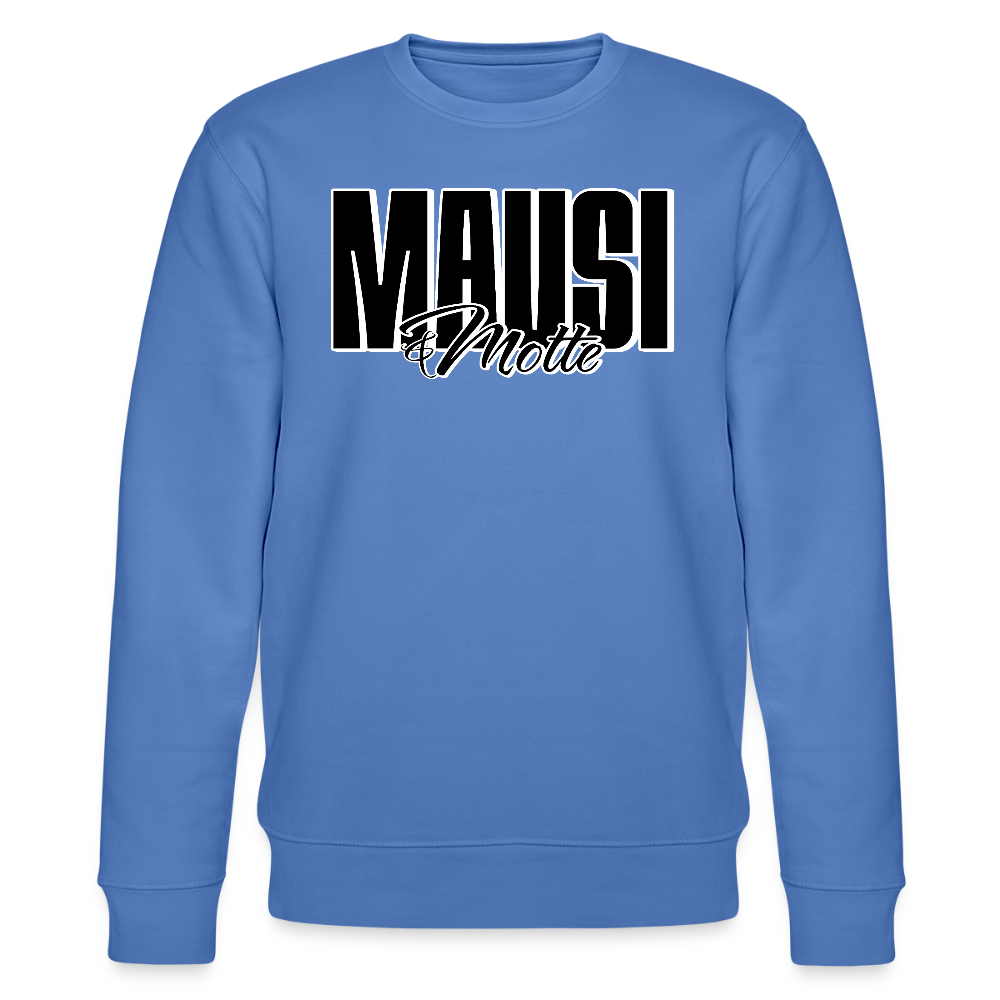 MAUSI UND MOTTE-Unisex Bio-Sweatshirt - Blau
