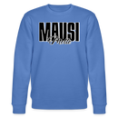 MAUSI UND MOTTE-Unisex Bio-Sweatshirt - Blau