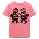 LATSCH & BOMMEL-Bio Teenager T-Shirt - Pink 