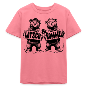 LATSCH & BOMMEL-Bio Teenager T-Shirt - Pink 