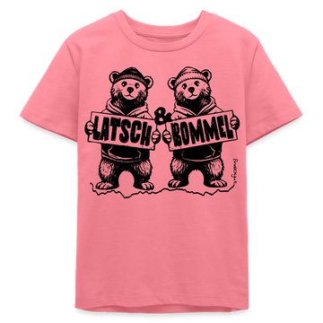 LATSCH & BOMMEL-Bio Teenager T-Shirt - Pink 
