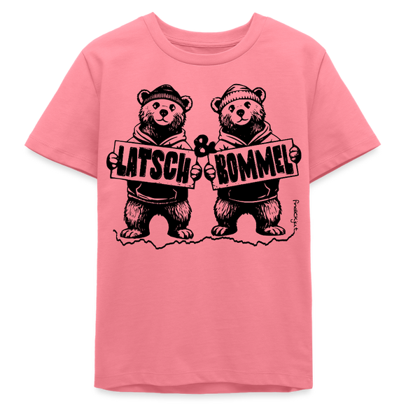 LATSCH & BOMMEL-Bio Teenager T-Shirt - Pink 