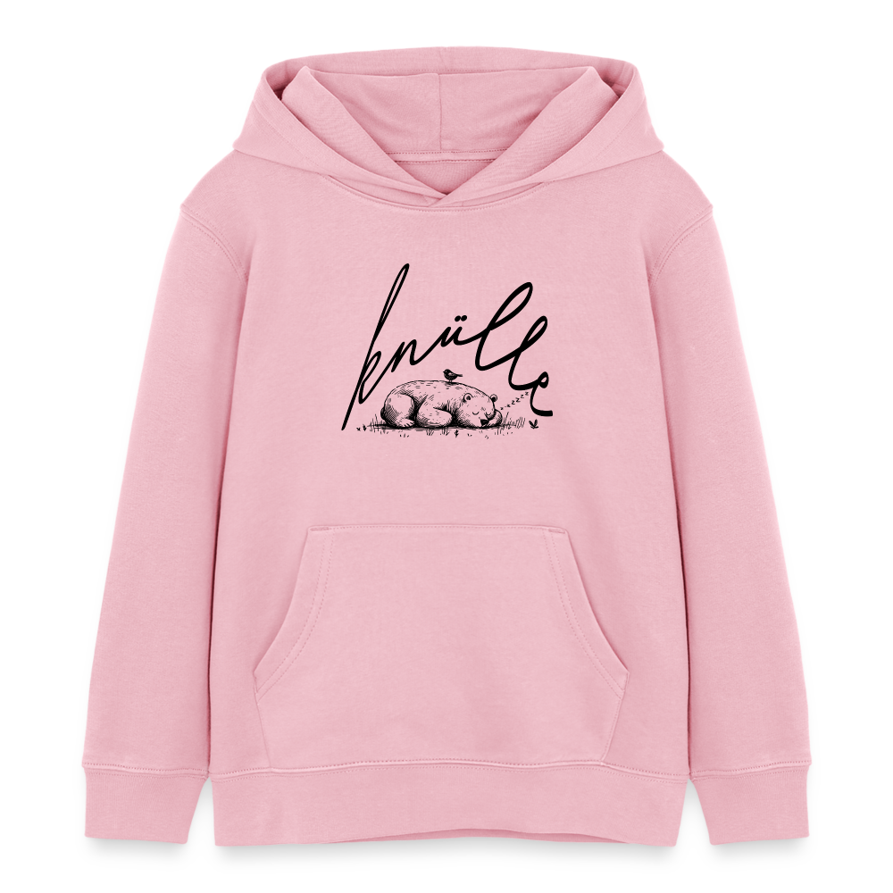 KNÜLLE - Kinder Bio-Hoodie - Hellrosa