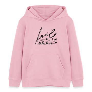 KNÜLLE - Kinder Bio-Hoodie - Hellrosa