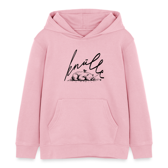 KNÜLLE - Kinder Bio-Hoodie - Hellrosa