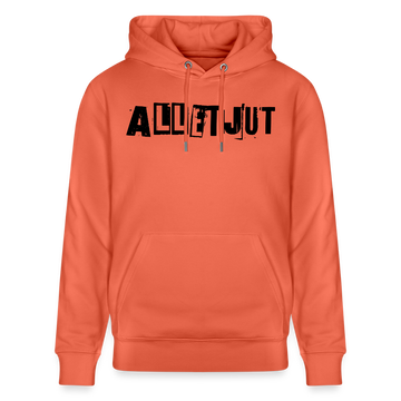 ALLET JUT-Unisex Bio-Hoodie - Hellrot
