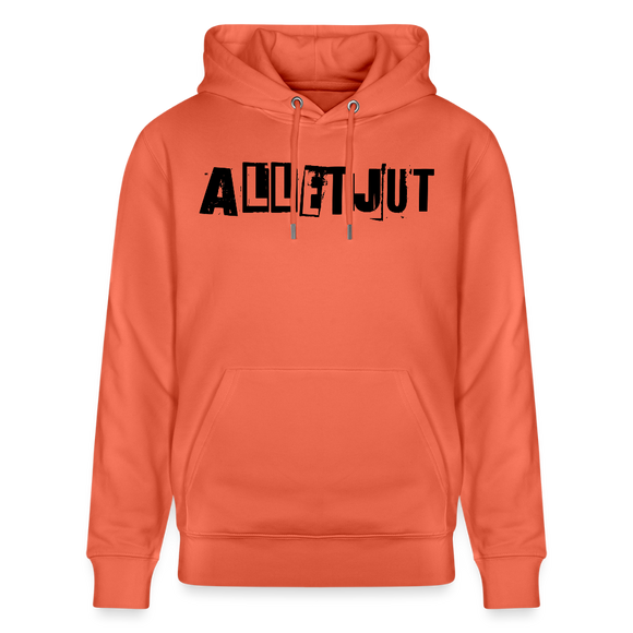 ALLET JUT-Unisex Bio-Hoodie - Hellrot