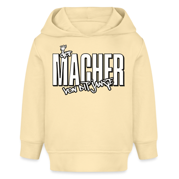 DER MACHER VON DIT JANZE - Baby Bio Hoodie - Creme