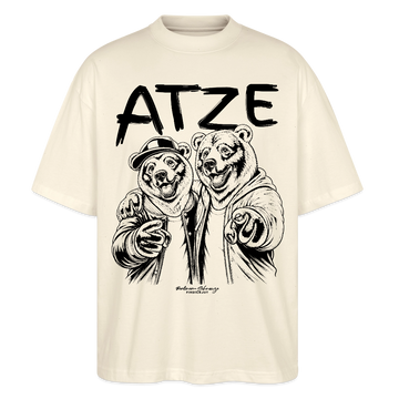 ATZE-Berlin Shirt-Oversized Unisex Bio T-Shirt - Natur