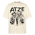 ATZE-Berlin Shirt-Oversized Unisex Bio T-Shirt - Natur