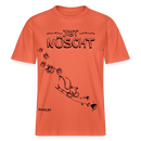 Weihnachten in Berlin 25-JIBT NÜSCHT-unisex Relaxed Fit Bio-T-Shirt II - Hellrot