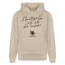 NACHTIGALL ICK HÖR DIR TRAPSEN-Unisex Bio-Hoodie - Beige