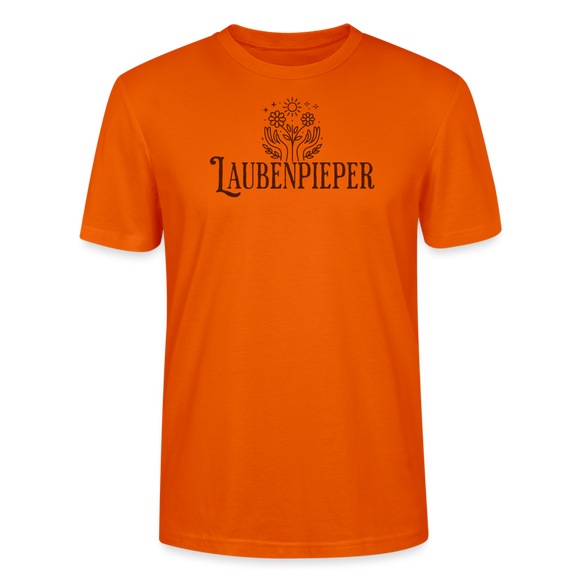LAUBENPIEPER-Unisex BIO T-Shirt - Tieforange