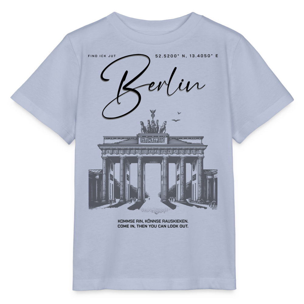 BERLIN-Kinder Bio T-Shirt - Lavendel-Violett