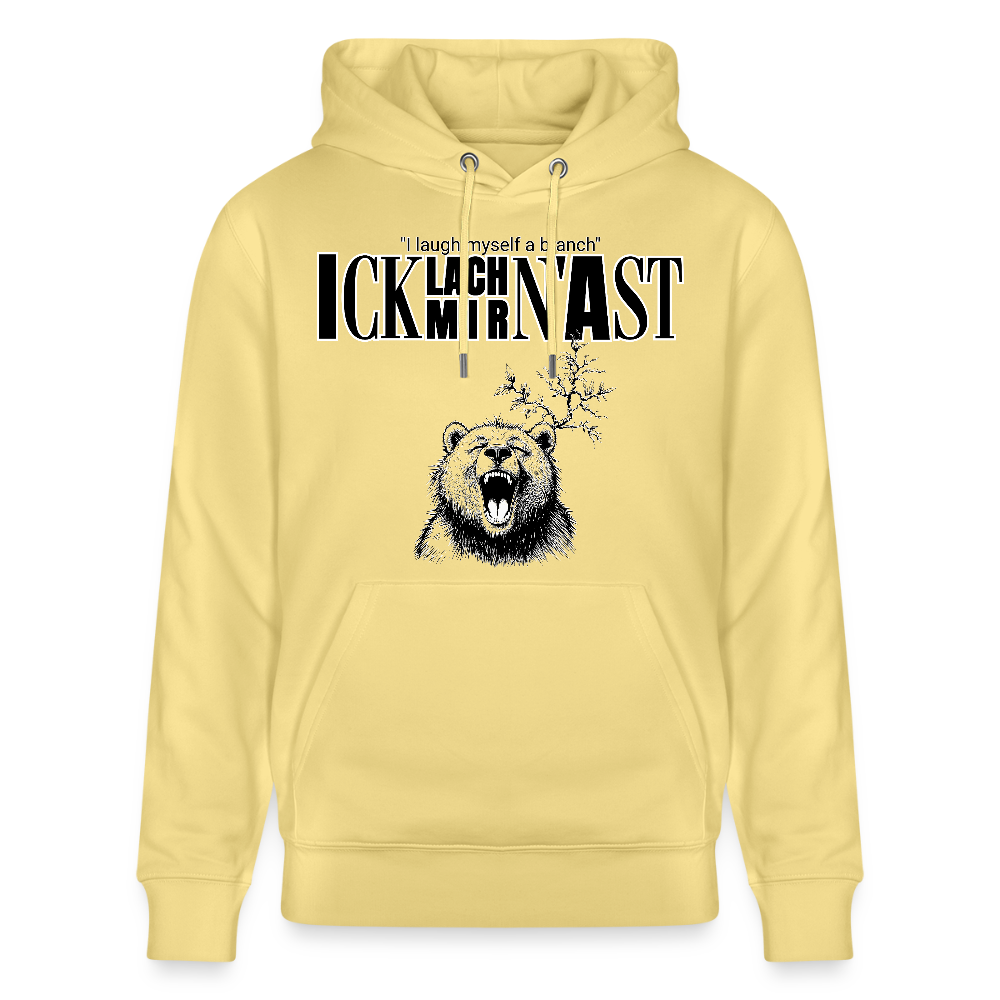 ICK LACH MIR N AST-Unisex Bio-Hoodie - Gelb Viva 