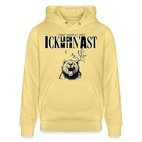 ICK LACH MIR N AST-Unisex Bio-Hoodie - Gelb Viva 