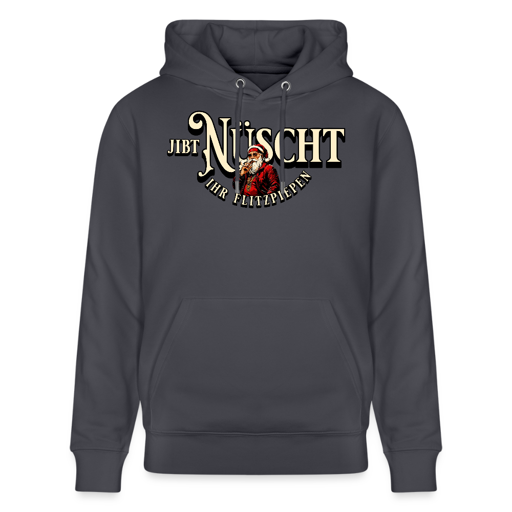 JIBT NÜSCHT IHR FLITZPIEPEN - Unisex Bio-Hoodie - Indigoblau