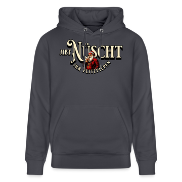 JIBT NÜSCHT IHR FLITZPIEPEN - Unisex Bio-Hoodie - Indigoblau
