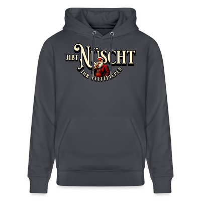 JIBT NÜSCHT IHR FLITZPIEPEN - Unisex Bio-Hoodie - Indigoblau