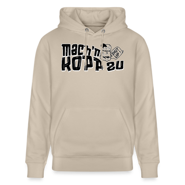 MACH N KOPP ZU-Unisex Bio-Hoodie - Beige