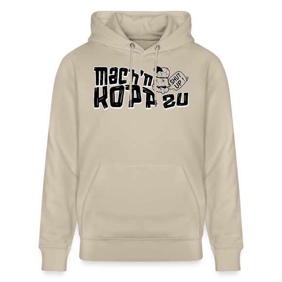 MACH N KOPP ZU-Unisex Bio-Hoodie - Beige