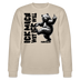 ICK MACH WAT ICK WILL-Unisex Bio-Sweatshirt - Beige