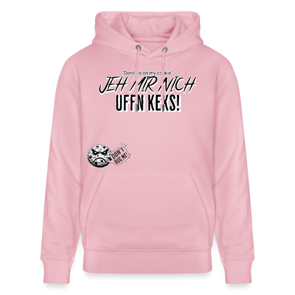 JEH MIR NICH UFFN KEKS-Unisex Bio-Hoodie - Hellrosa