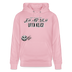 JEH MIR NICH UFFN KEKS-Unisex Bio-Hoodie - Hellrosa