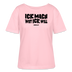 ICK MACH WAT ICK WILL-Rundhals Frauen Bio-T-Shirt III - Hellrosa