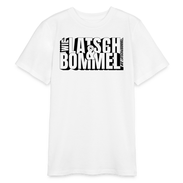 WIE LATSCH UND BOMMEL - Bio Teenager T-Shirt - Weiß