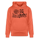 DU SCHNALLST JAR NÜSCHT-Unisex Bio-Hoodie - Hellrot