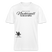 NACHTIGALL ICK HÖR DIR TRAPSEN-Relaxed Fit Unisex Bio-T-Shirt - Weiß