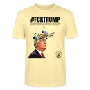 #FCKTRUMP-Unisex T-Shirt BIO - Creme