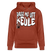 PASS MA UFF KEULE-Unisex Bio-Hoodie II - Terrakotta