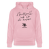 NACHTIGALL ICK HÖR DIR TRAPSEN-Unisex Bio-Hoodie - Hellrosa